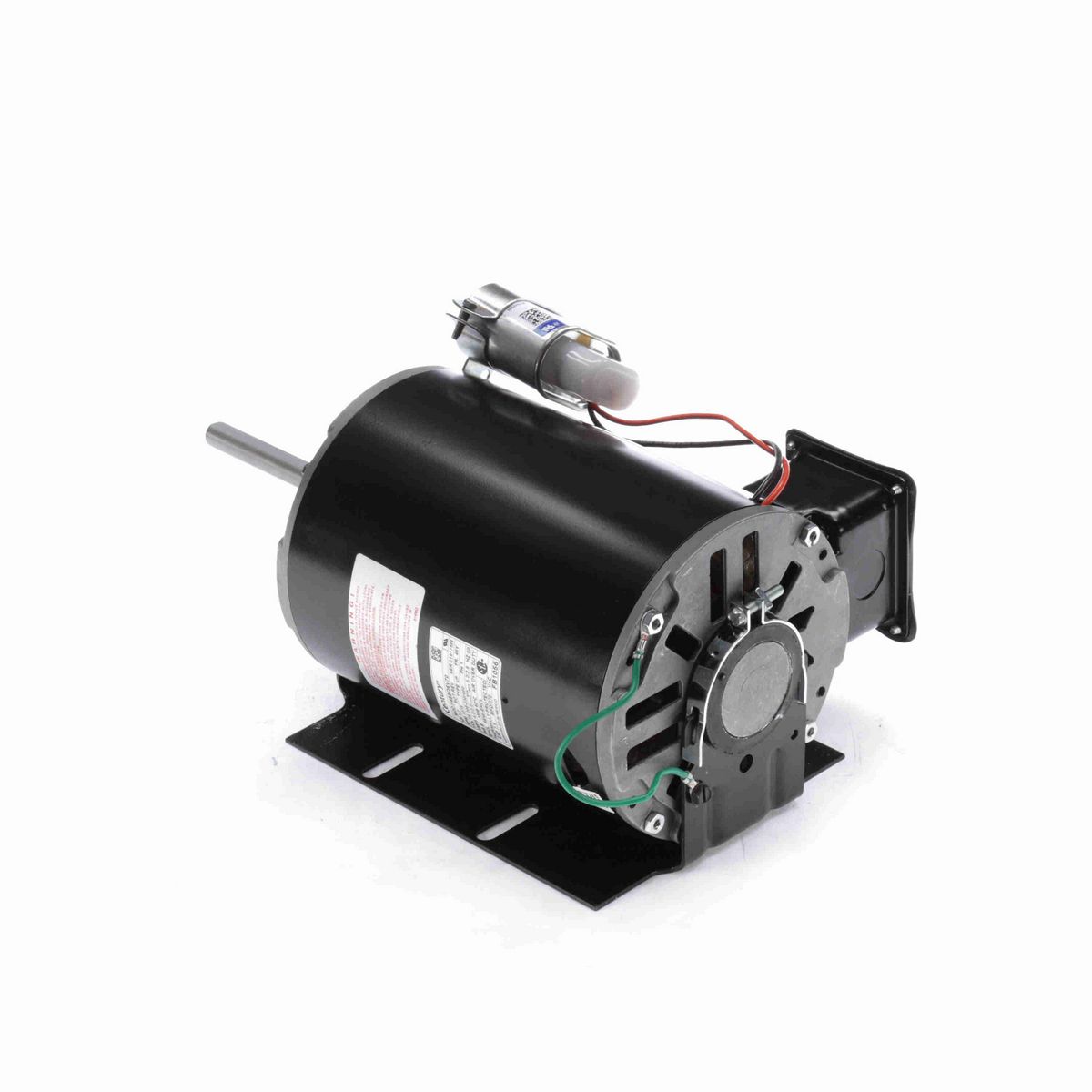 Condenser Fan Motor, 1/2 HP, 1 Ph, 60 Hz, 208-230/460 V, 1075 RPM, 1 Speed, 48 Frame, SEMI ENCLOSED - FB1056