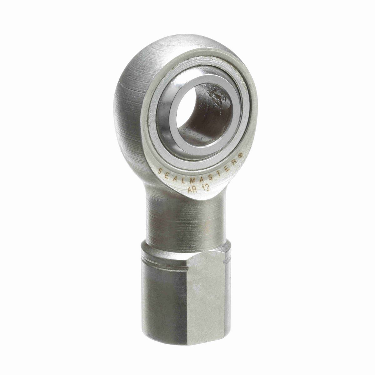 Sealmaster Female Rod End Bearing - Three-Piece Rod End Carbon Steel Race - AR 12