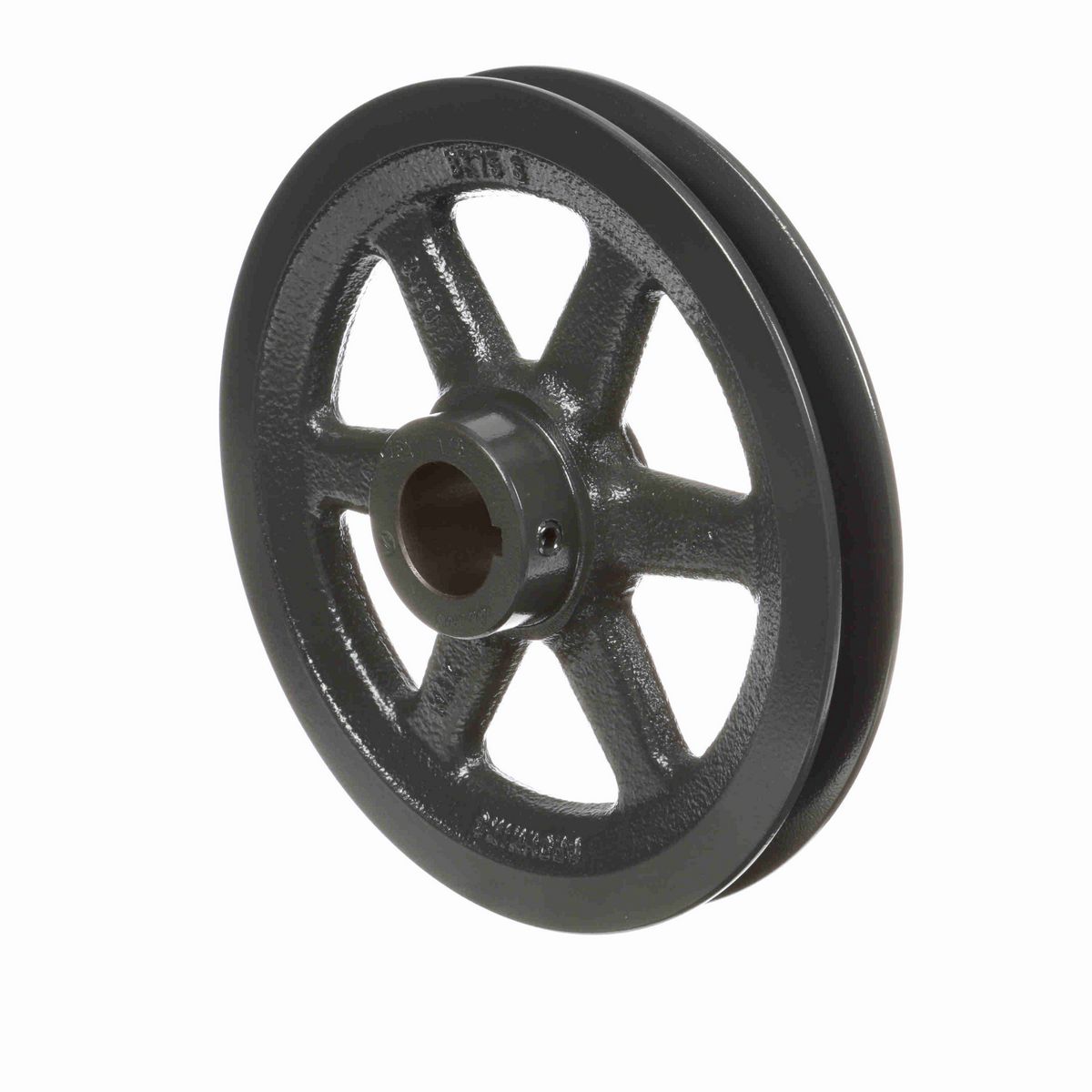 1 Groove Cast Iron FHP - Finished Bore Sheave - BK75X 1 1/8