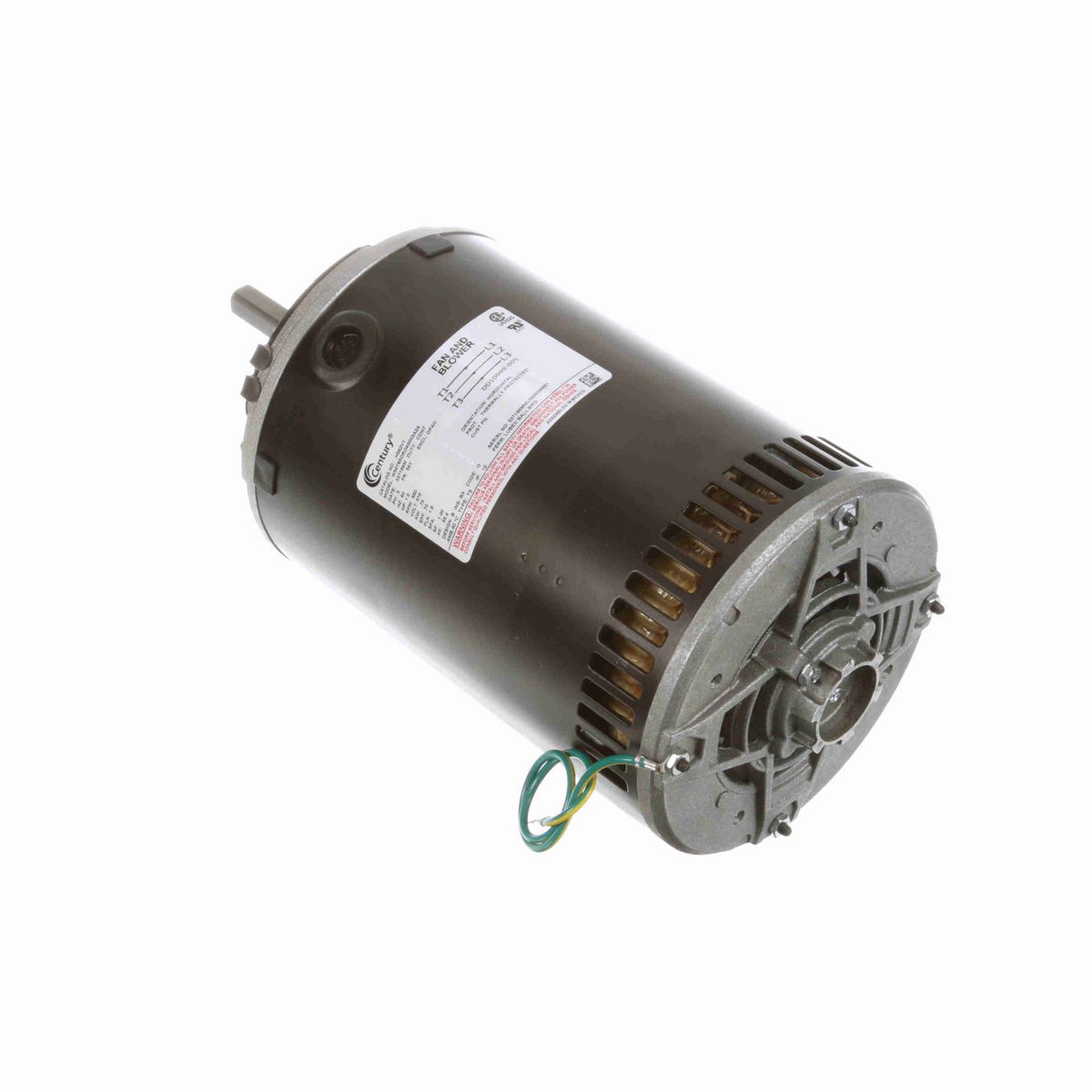 Condenser Fan Motor, 1.0 HP, 3 Ph, 60 Hz, 575 V, 900 RPM, 56Z Frame, OPAO - H962V1