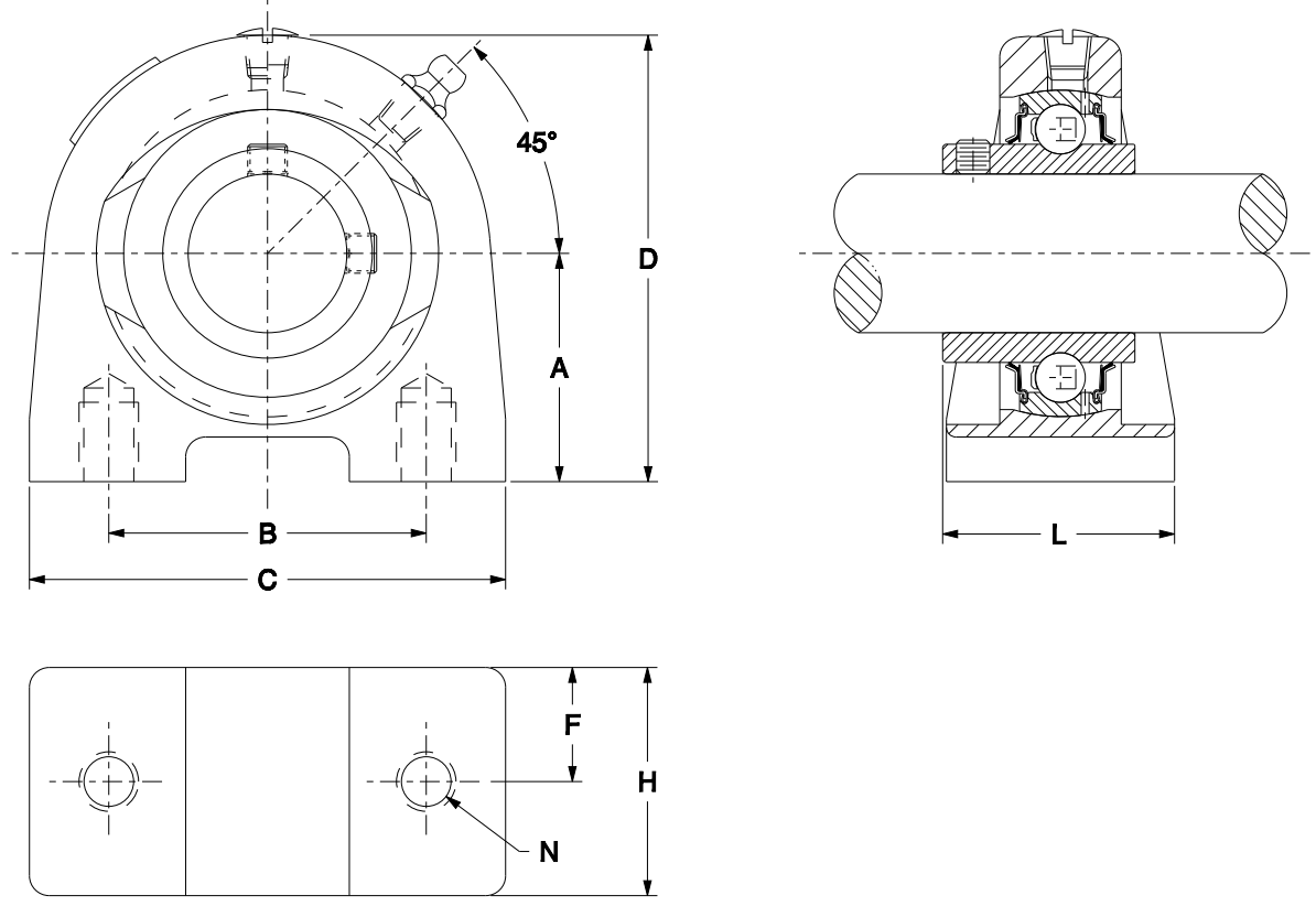 Подшипник Timken YTB 35