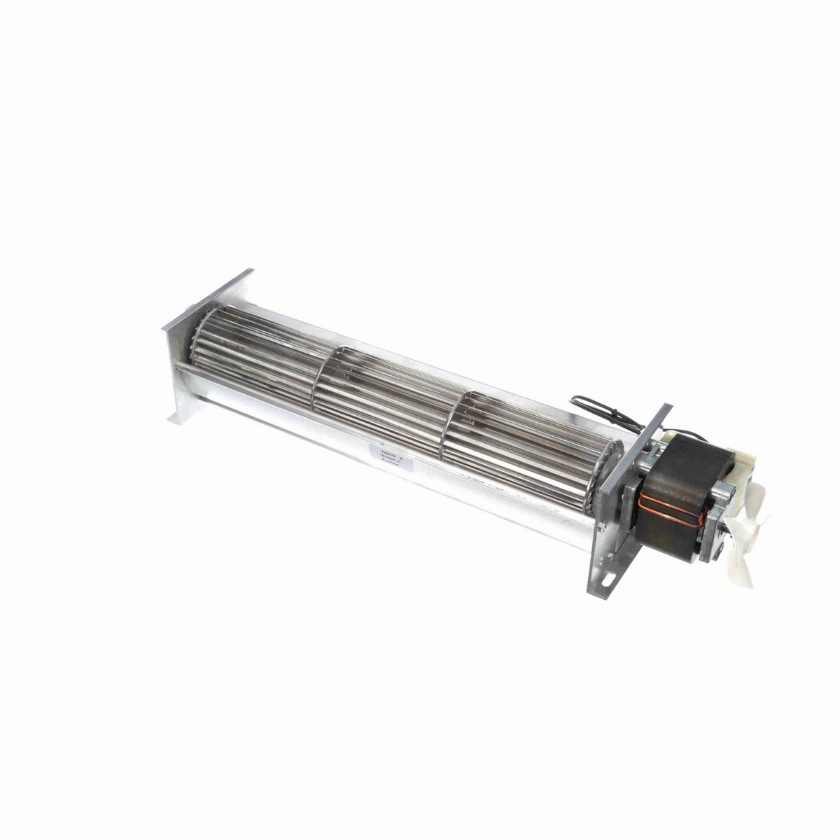 FASCO Rectangular Outlet Shaded Pole Transflo / Crossflow Blower, 115 Volts, Flange: No - B22513