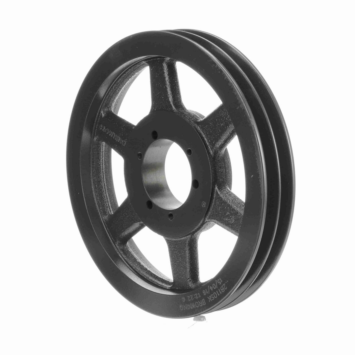 2 Groove Cast Iron Bushed Bore Multiple Sheave - 2B110SK