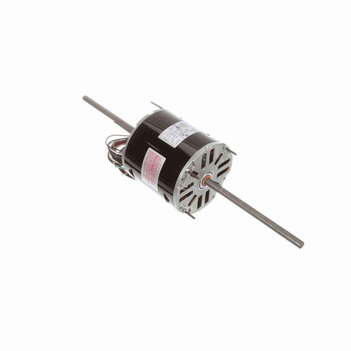 Fan Coil & Air Conditioner Motor, 3/4,1/2,1/3 HP, 1 Ph, 60 Hz, 115 V, 1075 RPM, 3 Speed, 48 Frame, SEMI ENCLOSED - 9600A