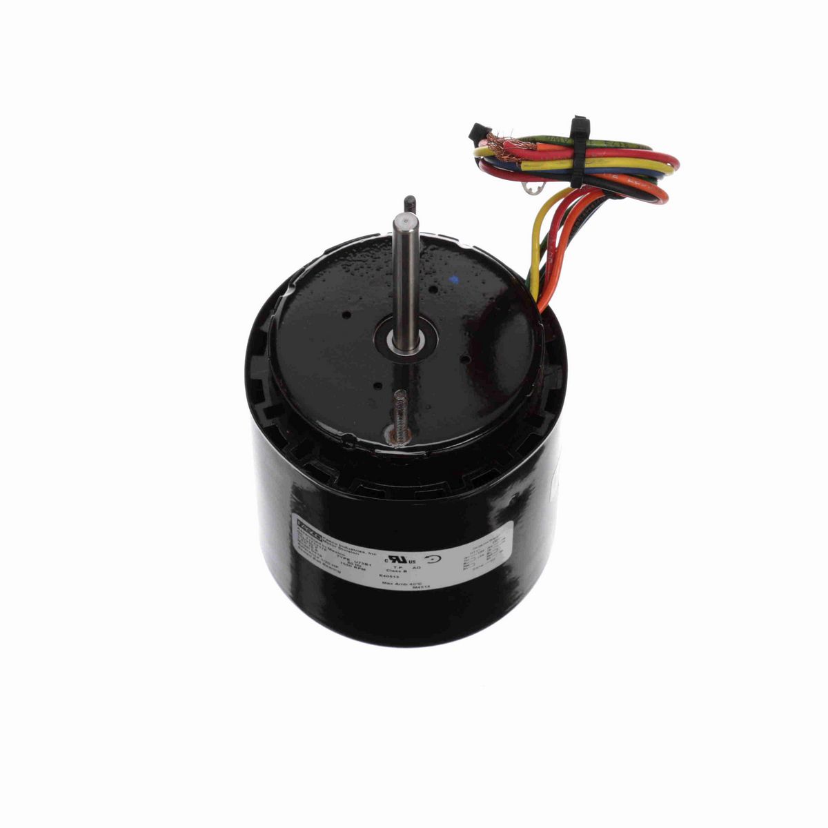 FASCO Ventilation Motor, 1/20 HP, 1 Ph, 60 Hz, 115/230 V, 1550 RPM, 1 Speed, 3.3" Diameter, OAO - D419