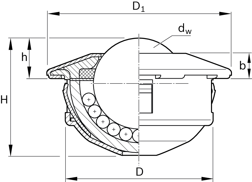 Шариковое передаточное устройство Bosch Rexroth KUK-330-BL-MFG [R053633110]