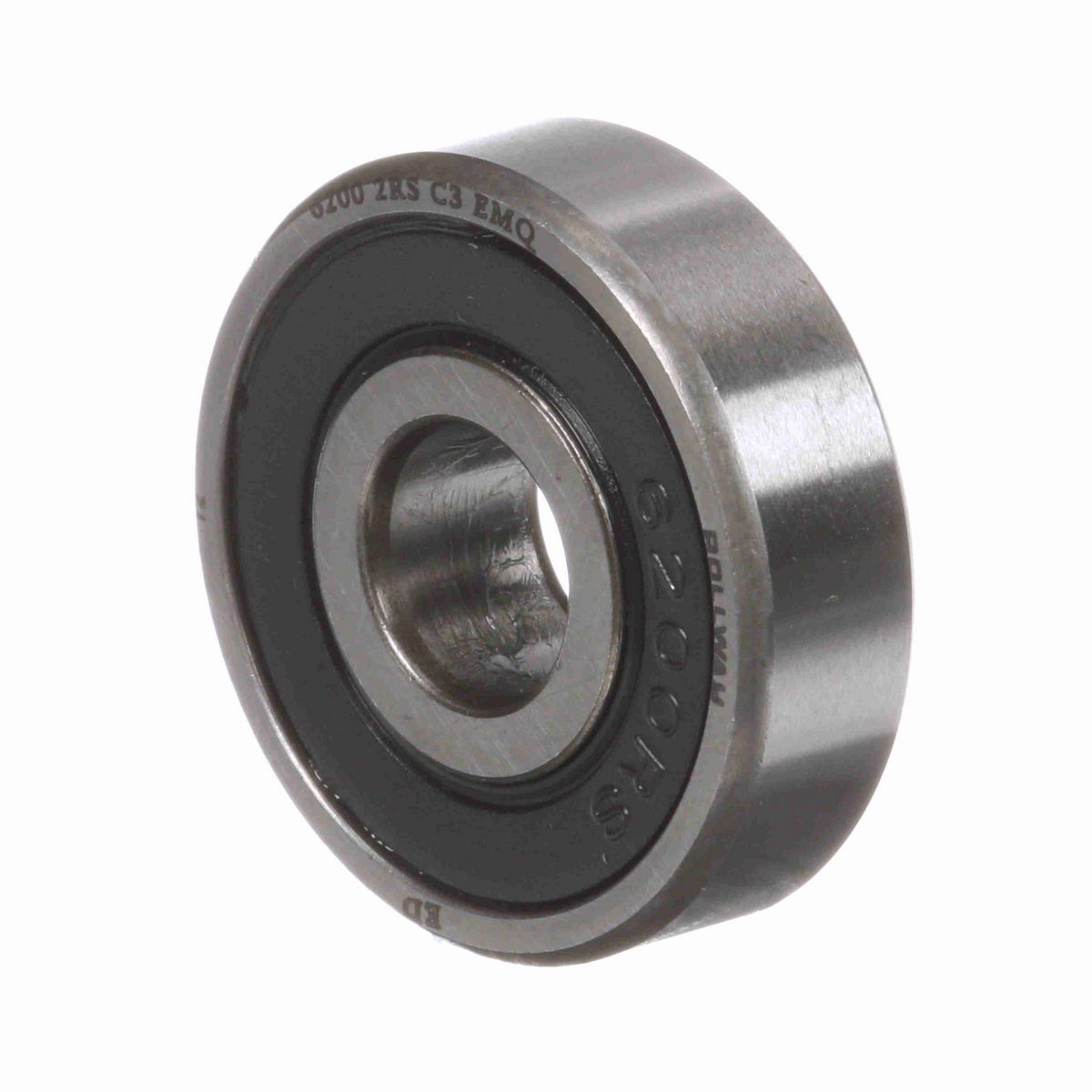 Radial Ball Bearing - Straight Bore - Sealed - 6200 2RS C3 EMQ