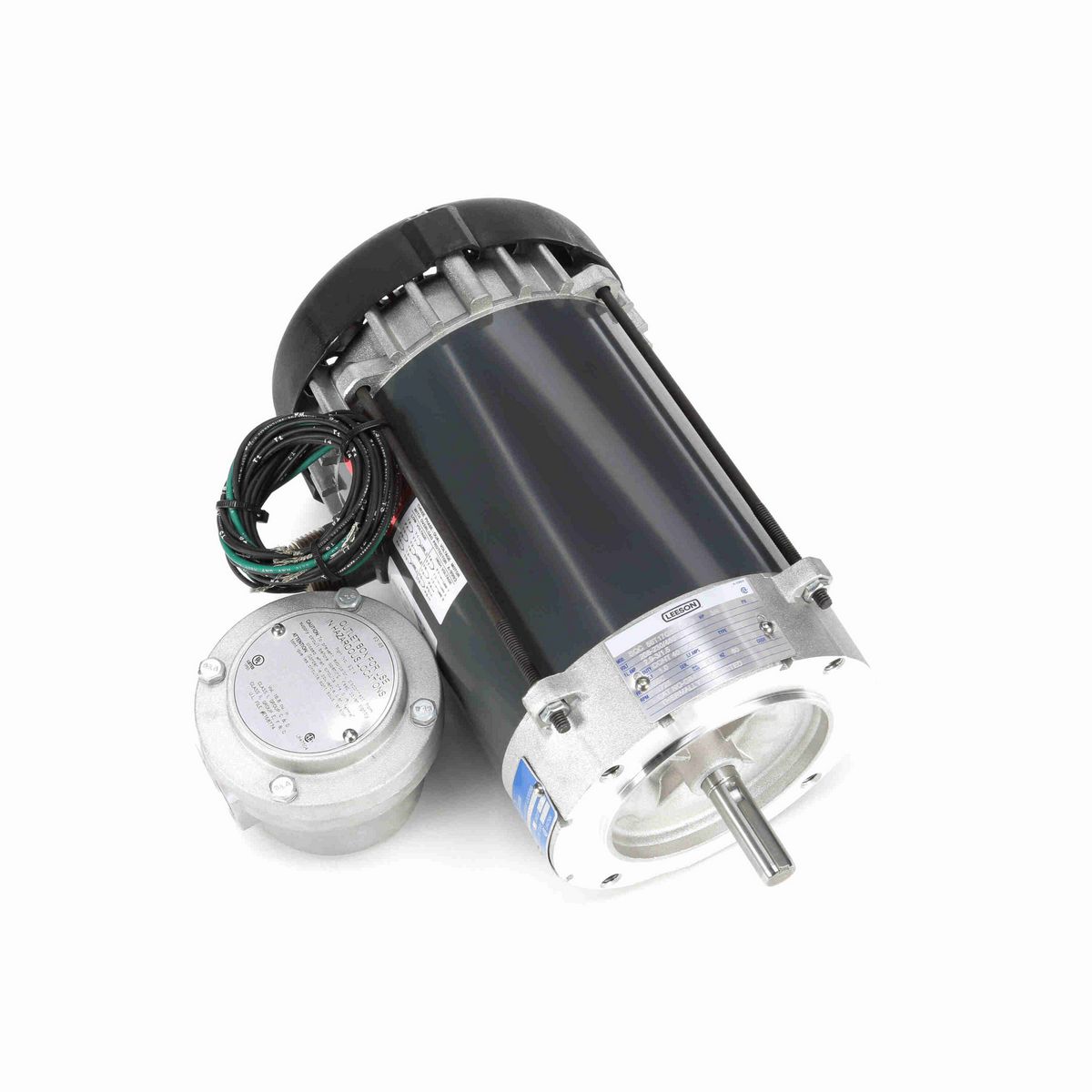 Explosion Proof Motor, 0.75 HP, 3 Ph, 60 Hz, 230/460 V, 1800 RPM, 56C Frame, EPFC - G840