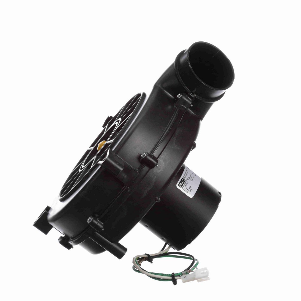 FASCO Round Outlet Shaded Pole OEM Replacement Draft Inducer Blower, 115 Volts, Flange: No - A276