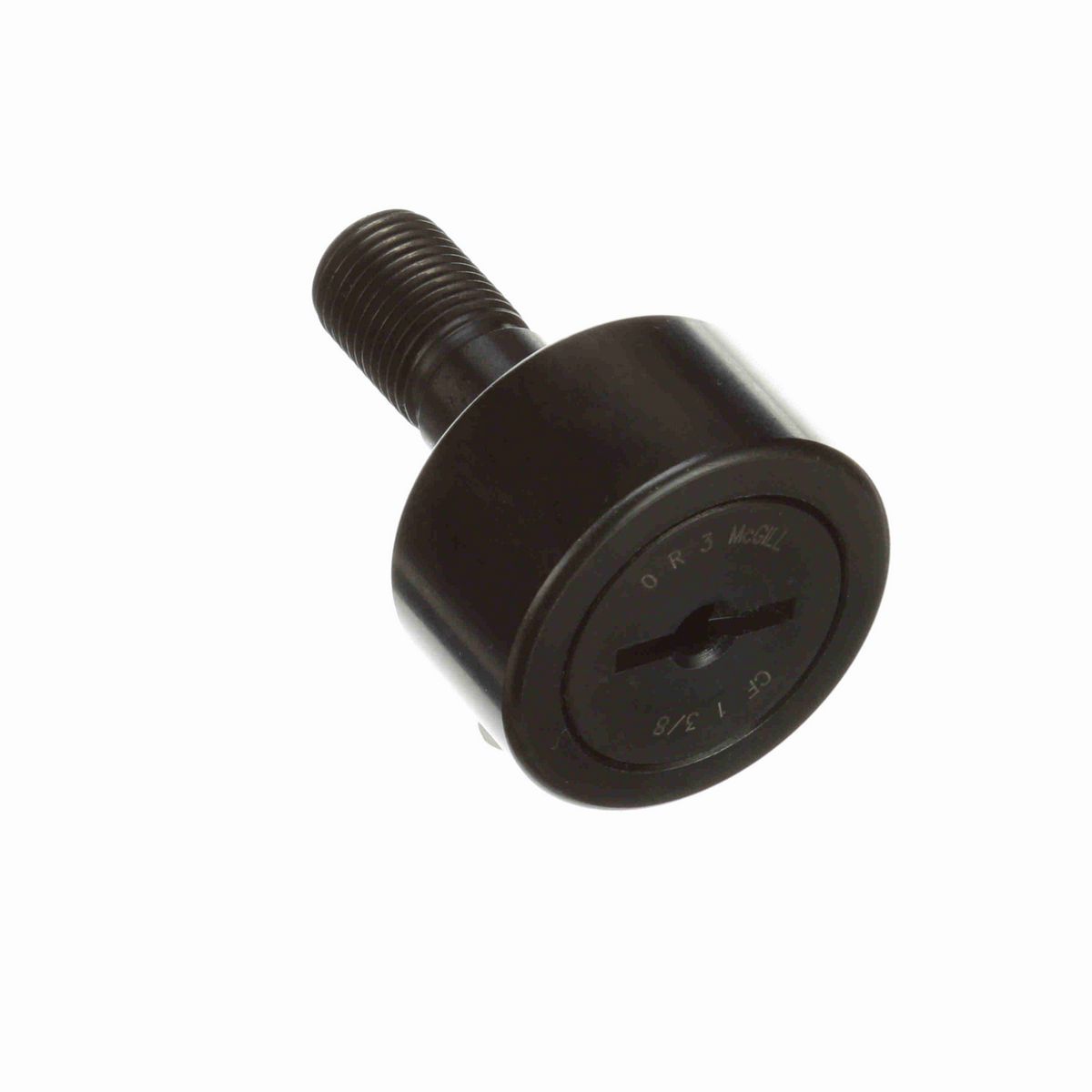 Опорный ролик с цапфой McGill CAMROL CF 1 3/8, цилиндрический, со шлицем под отвёртку, дюймовый