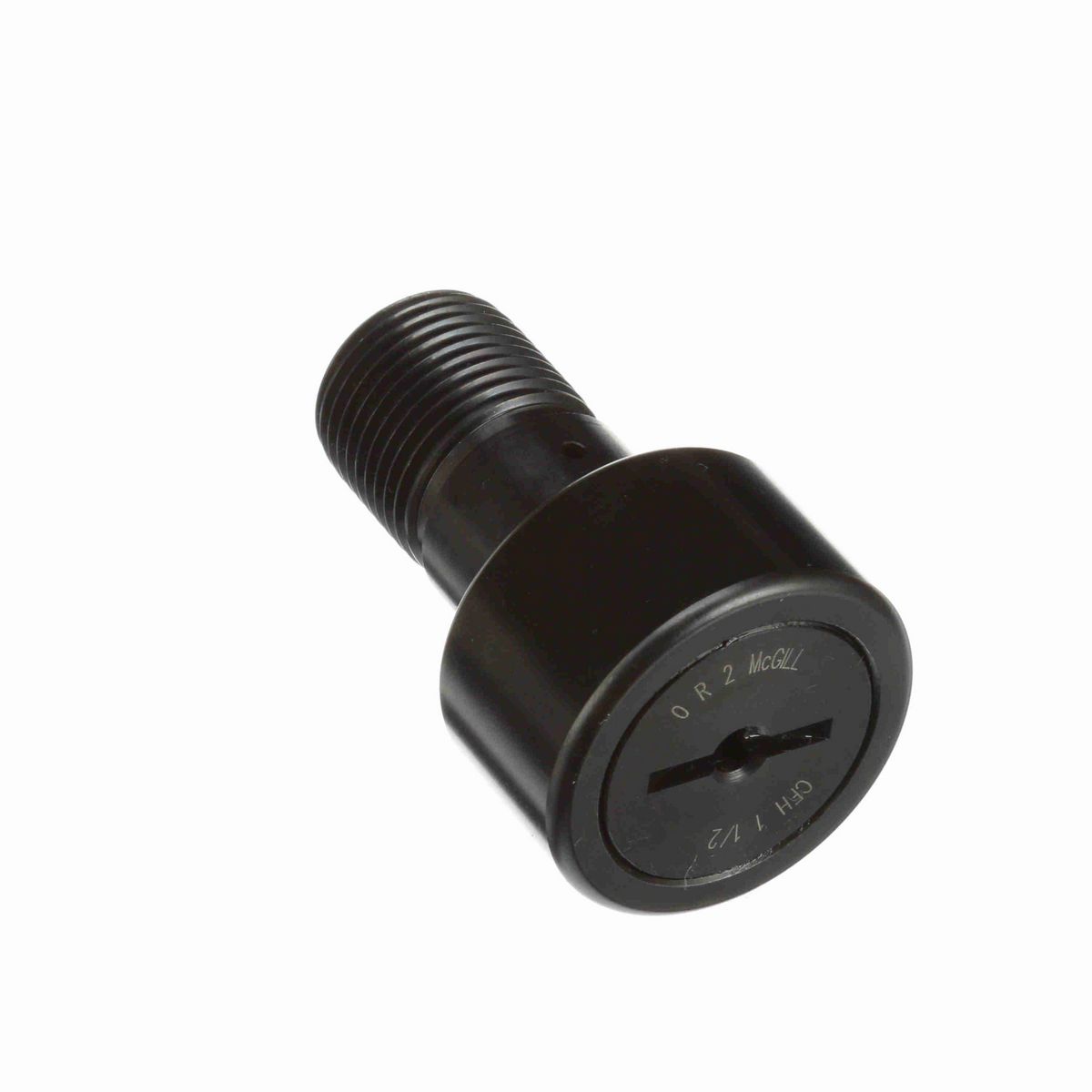 Опорный ролик с цапфой McGill Heavy Stud CAMROL CFH 1 1/2, цилиндрический, со шлицем под отвёртку, дюймовый