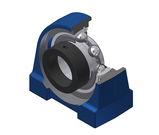 Фланцевый подшипниковый узел SNR ESPG204NT04
