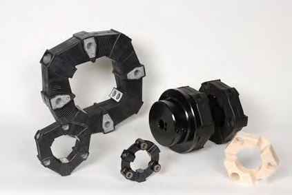 LF Series Complete Coupling, Model 2 - Threaded Bore x Keyway Bore Timken 68514476211