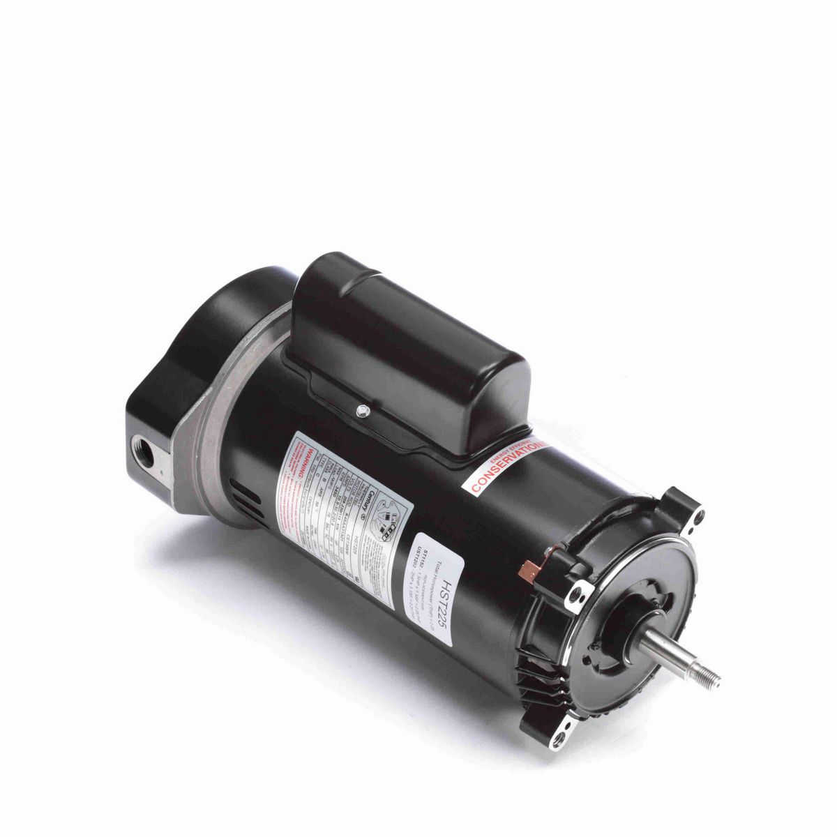 Centurion PRO ® Motors Pool Pump Motor, 2.25 HP, 1 Ph, 60 Hz, 208-230/115 V, 3600 RPM, 56J Frame, ODP - HST225