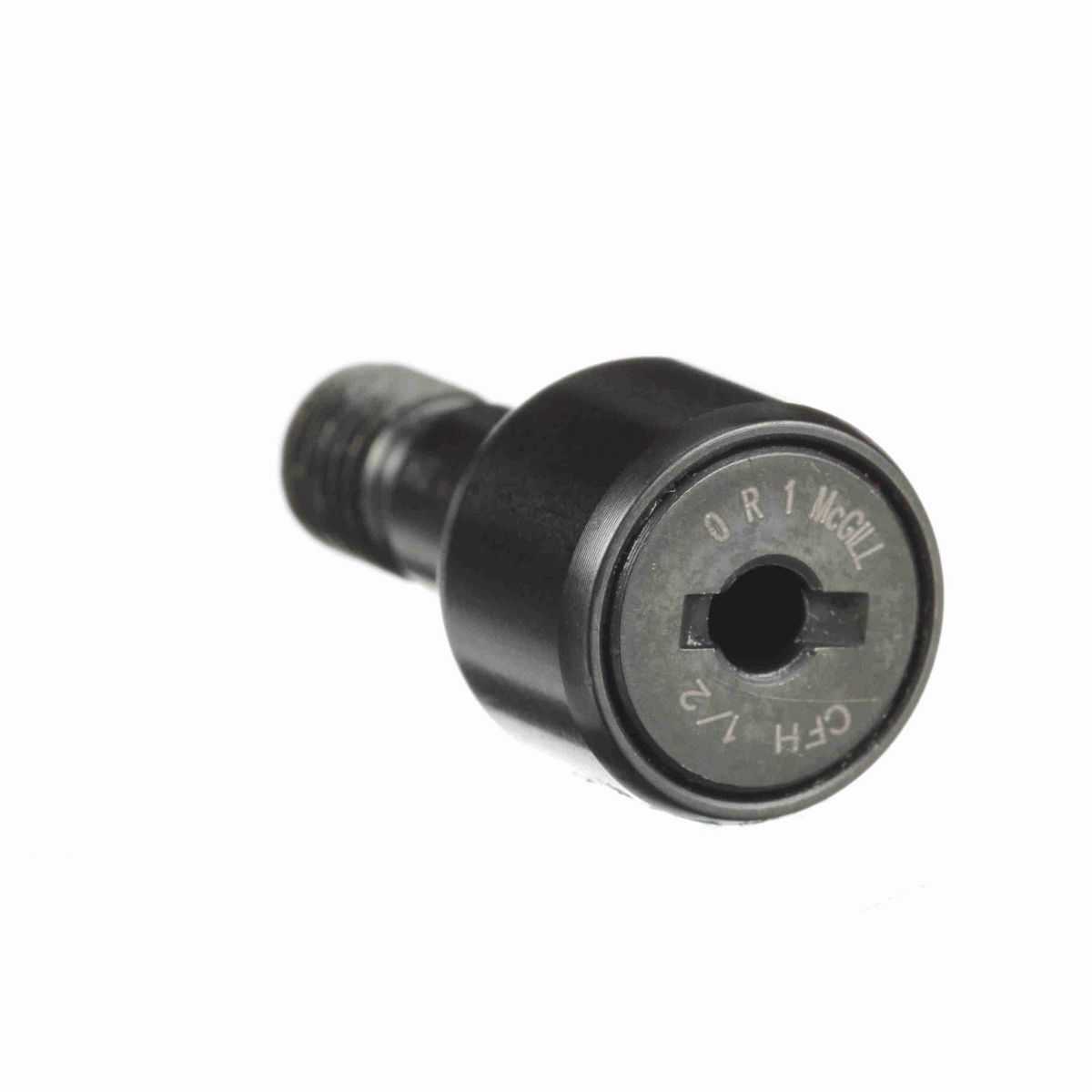 Опорный ролик с цапфой McGill Heavy Stud CAMROL CFH 1/2, цилиндрический, со шлицем под отвёртку, дюймовый