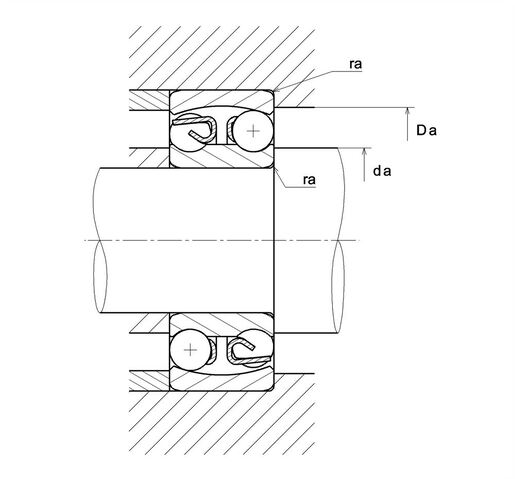 Двухрядный самоустанавливающийся шарикоподшипник SNR 1315
