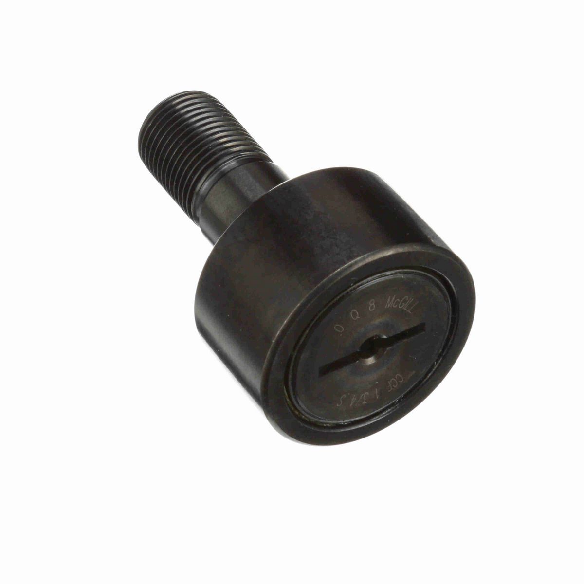 Опорный ролик с цапфой McGill CAMROL CCF 1 3/4 S, бочкообразный, с уплотнением, со шлицем под отвёртку, дюймовый