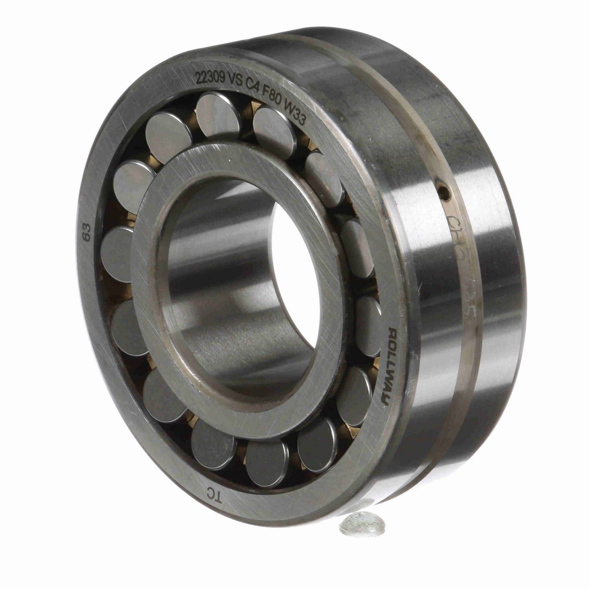 Radial Spherical Roller Bearing - Straight Bore - 22309 VS C4 F80 W33