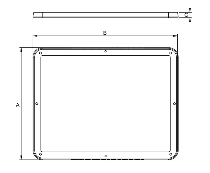 Steel Tank Lid for 1.6 Gallon Tank Timken 84527101412