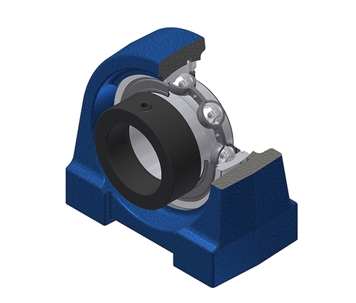 Фланцевый подшипниковый узел SNR ESPG202