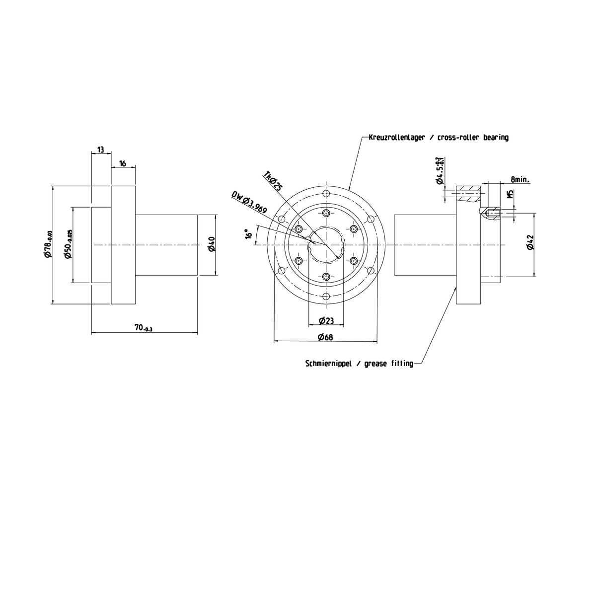 Линейная втулка устойчивая к крутящему моменту Bosch Rexroth KBDR4-LR-25DD [R072722500]