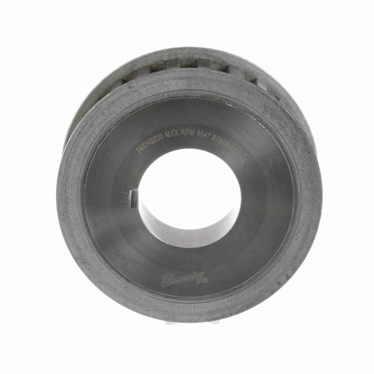 Browning Steel Bushed Bore Gearbelt Pulley - 24XHQ200