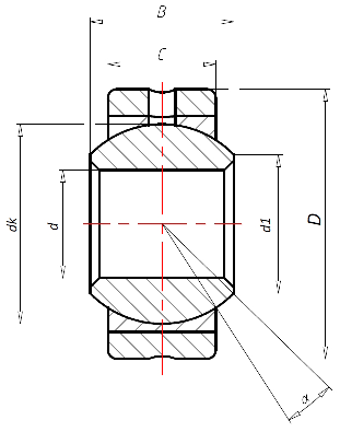 Сферический подшипник скольжения Askubal type S, S 20 [101708], требующий обслуживания