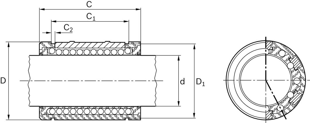 Суперлинейная втулка Bosch Rexroth KBB-16-D [R067211640]