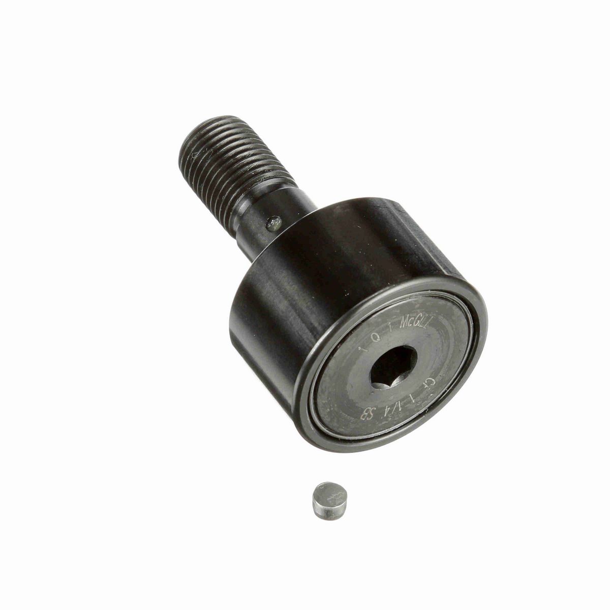 Опорный ролик с цапфой McGill CAMROL CF 1 1/4 SB, цилиндрический, с уплотнением, с шестигранным отверстием, дюймовый
