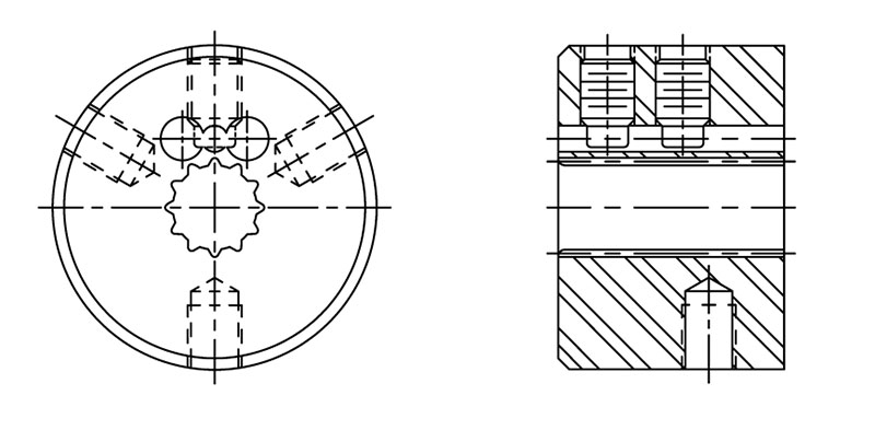 LF22-HUB CYL-13T 16/32DP-LLOC Timken 68514476411