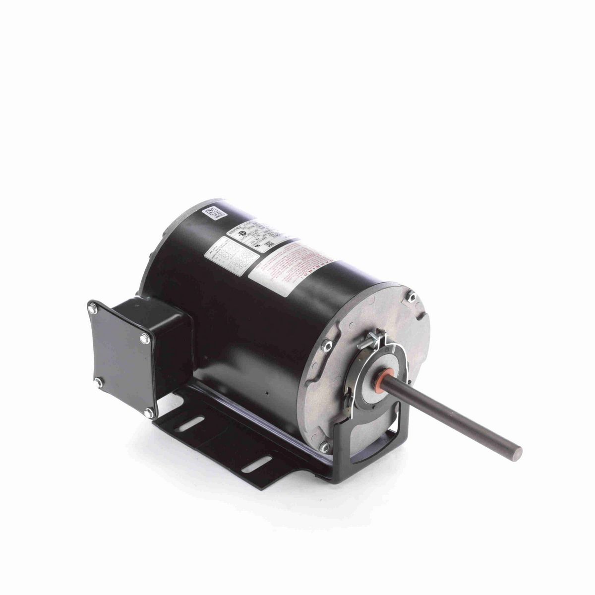 Condenser Fan Motor, 1/2 HP, 3 Ph, 60 Hz, 208-230/460 V, 1140 RPM, 1 Speed, 56 Frame, SEMI ENCLOSED - FB3056