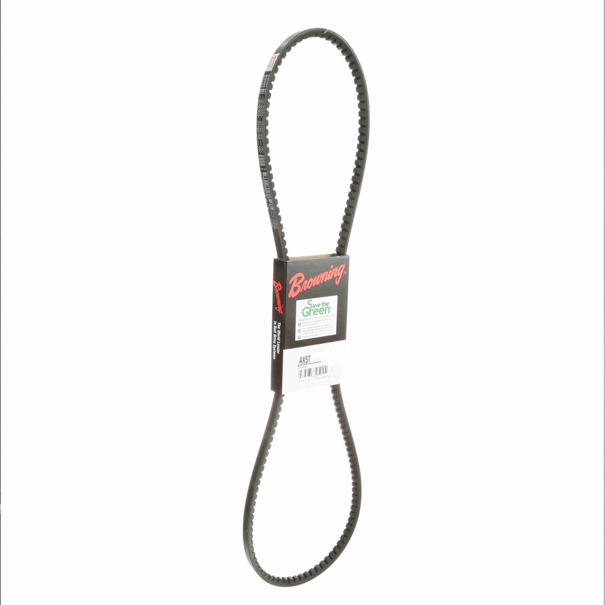 Browning EPDM Notched Belt 98% Efficient - AX57