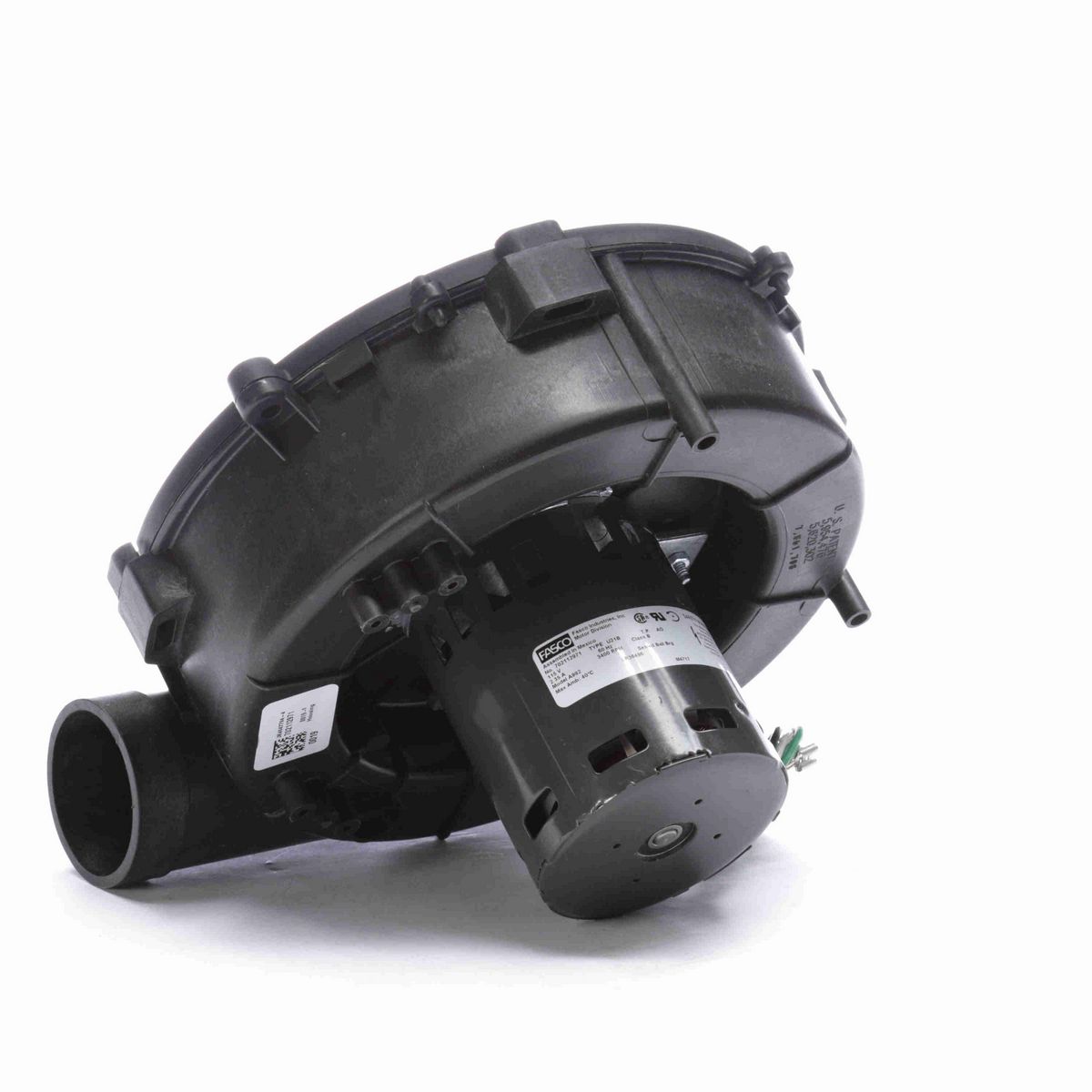 Round Outlet Shaded Pole OEM Replacement Draft Inducer Blower, 115 Volts, Flange: No - A992