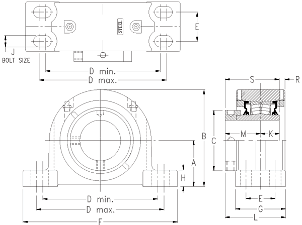 Подшипник Timken QMPH30J507S
