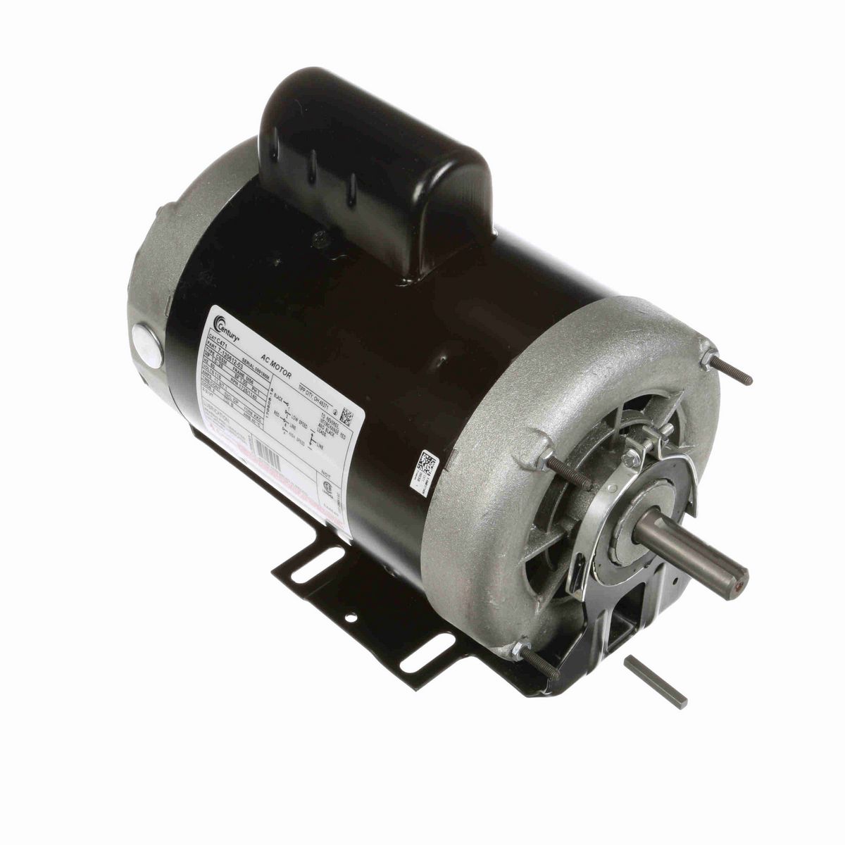 Fan and Blower Motor, 1.0-.28 HP, 1 Ph, 60 Hz, 115 V, 1800 RPM, M56 Frame, DP - C471