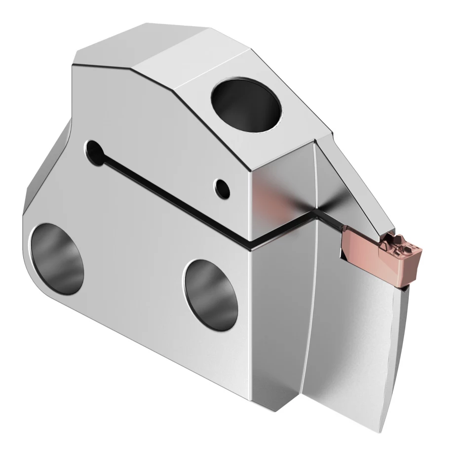 Grooving, and Cut-Off - Internal Sweep A Kennametal Beyond Evolution - Modular Blade - Face Grooving - Internal - Through Coolant [6079480]