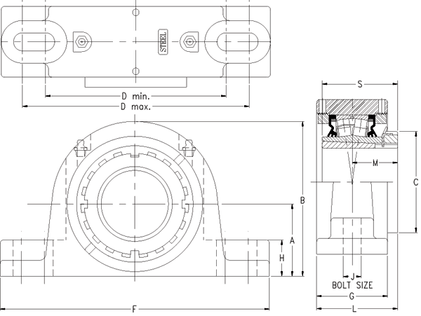 Подшипник Timken TAPA10K045S