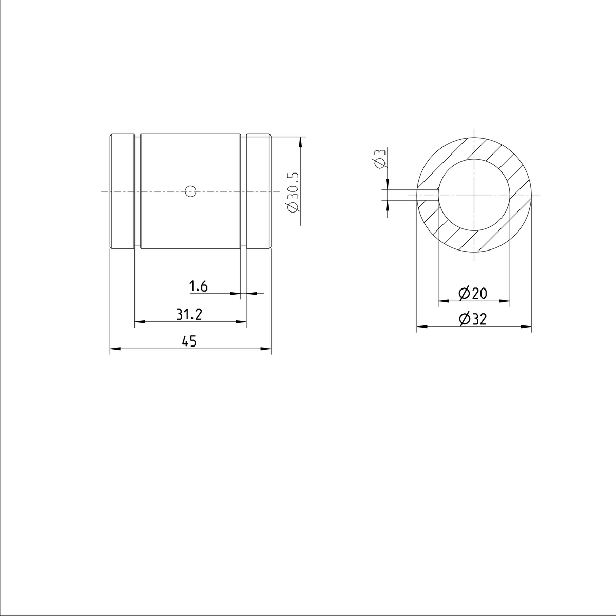 Суперлинейная втулка Bosch Rexroth KBH-20-DD [R073222040]