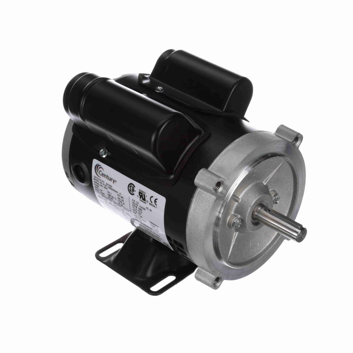 General Purpose Motor, 1/3 HP, 1 Ph, 60 Hz, 115/230 V, 3600 RPM, 56 Frame, ODP - B416ES