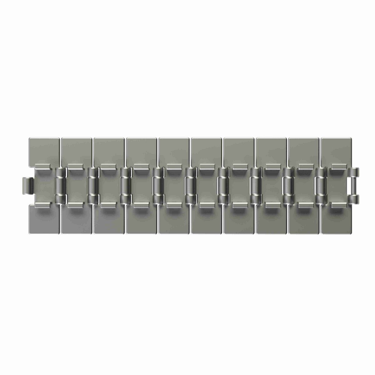 815TAB Straight Running Solid Top, Material: Carbon Steel, Width: 3.25in, Pitch: 1.5in - 763.93.31