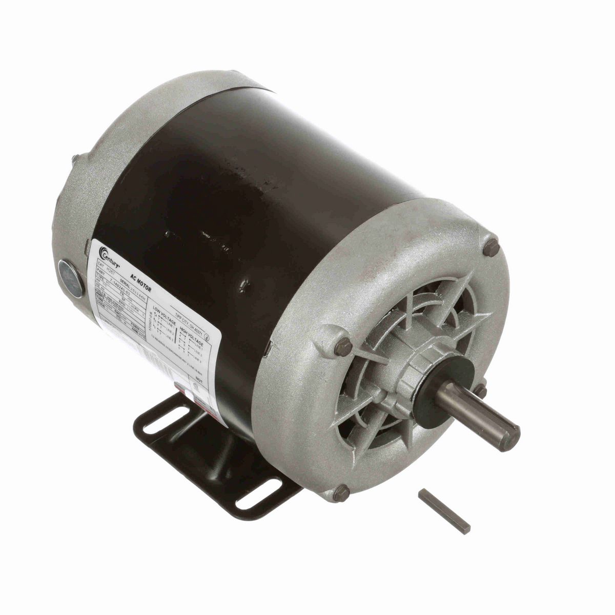 General Purpose Motor, 1/3 HP, 3 Ph, 60 Hz, 200-230/460 V, 1200 RPM, J56 Frame, DP - H267