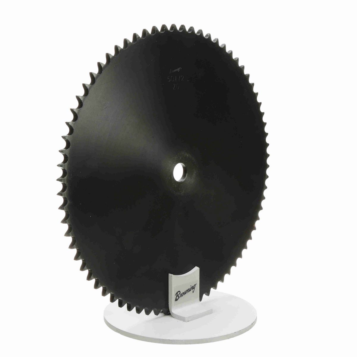 Browning Steel Minimum Plain Bore Roller Chain Sprocket - 50A72