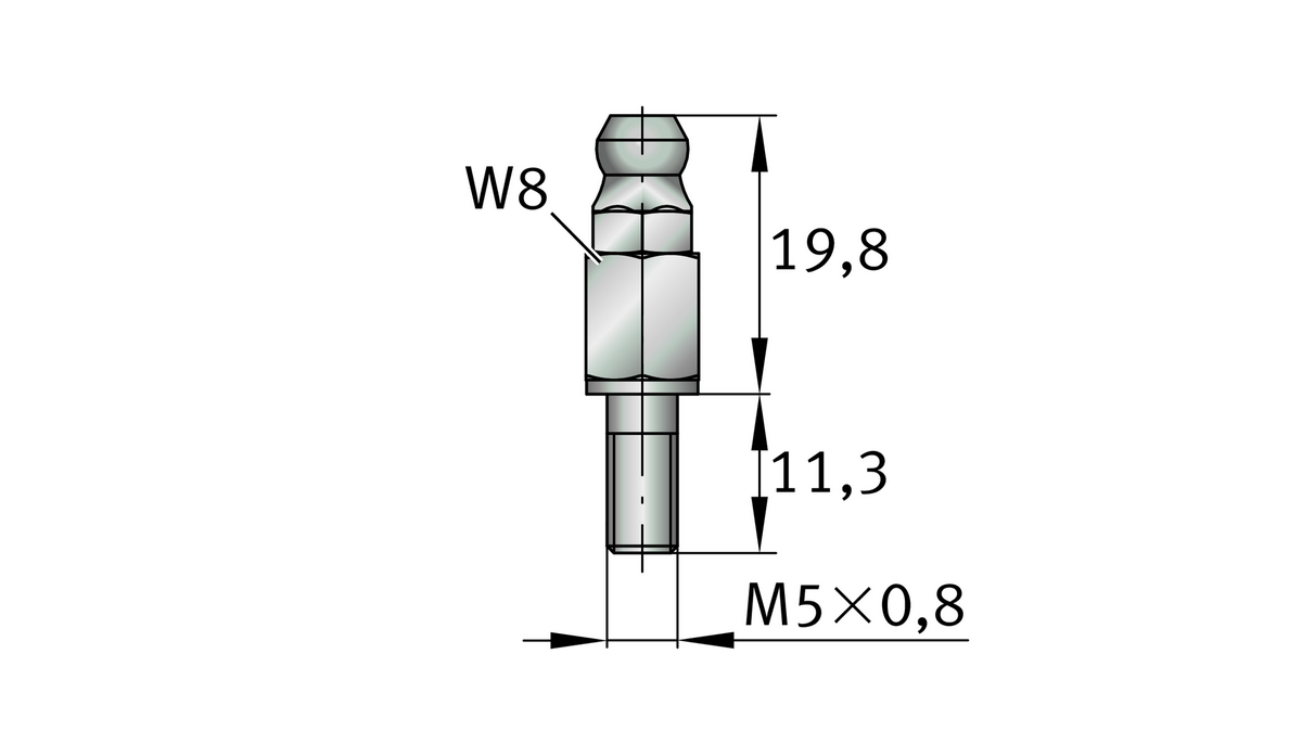 Адаптер смазки INA S75