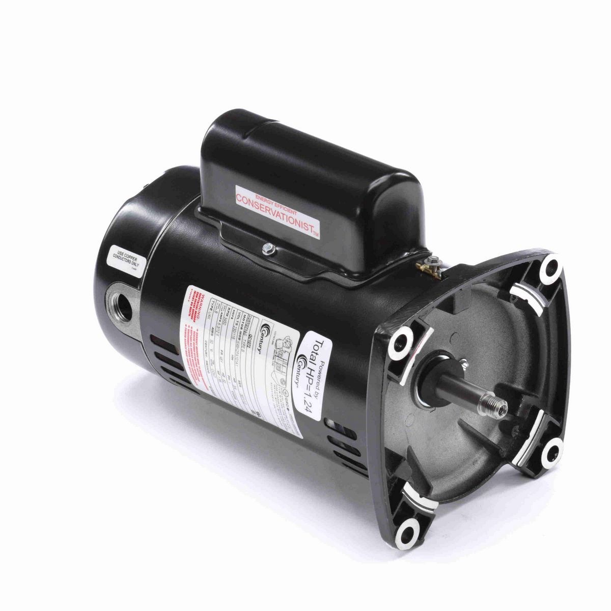 Pool Pump Motor, 0.95 HP, 1 Ph, 60 Hz, 115/230 V, 3600 RPM, 48Y Frame, ODP - UQC1072V1