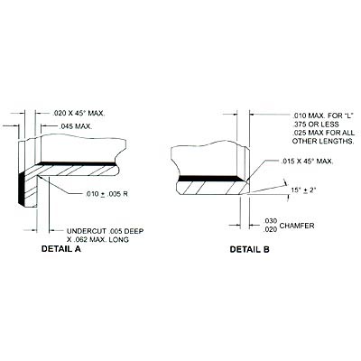 Aurora Bearing AJB-TFA/ -TFC Flanged Journal Bearings SAE-AS81934/2 Timken AJB-10TFC-005ED2