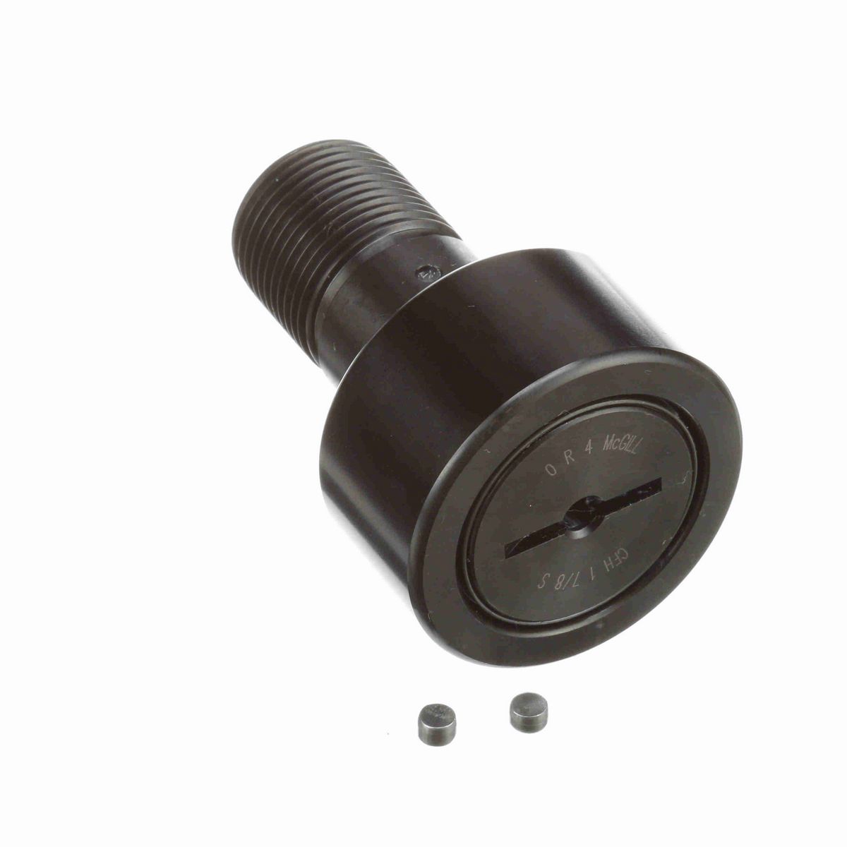 Опорный ролик с цапфой McGill Heavy Stud CAMROL CFH 1 7/8 S, цилиндрический, с уплотнением, со шлицем под отвёртку, дюймовый