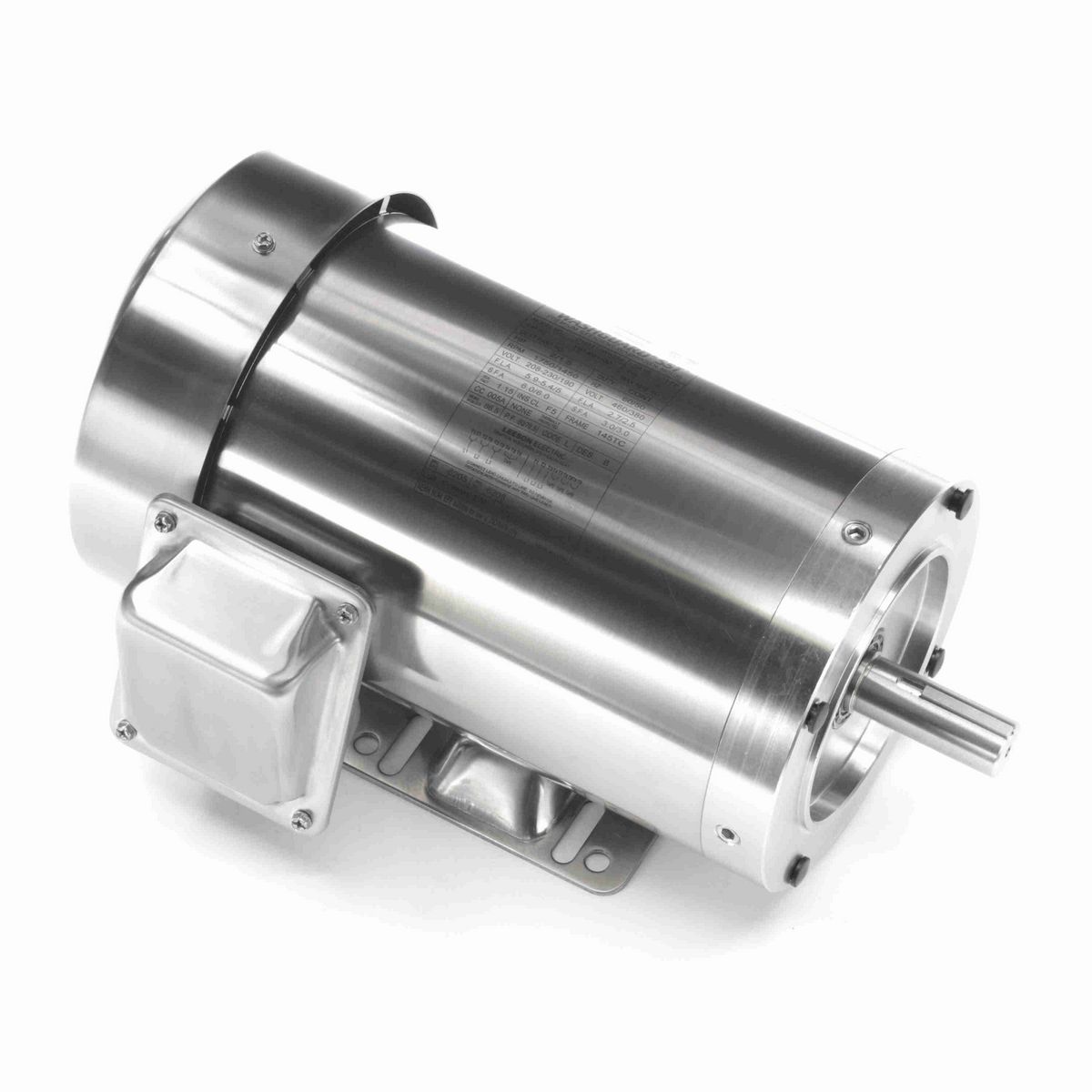 SST Duck™ General Purpose Motor, 2 & 1.50 HP, 3 Ph, 60 & 50 Hz, 208-230/460 & 190/380 V, 1800 & 1500 RPM, 145TC Frame, TEFC - 191491.00