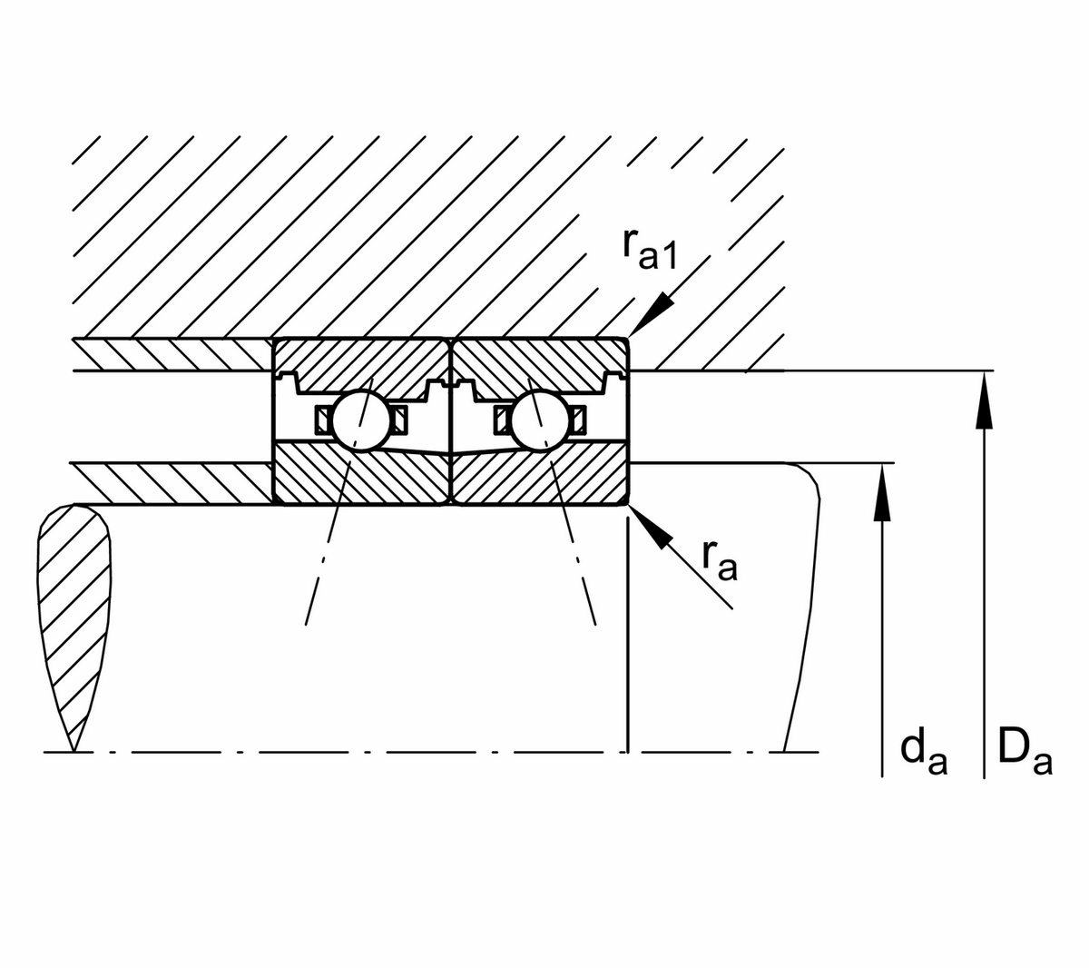 Высокоскоростной шпиндельный подшипник FAG HS71901-C-T-P4S-UL