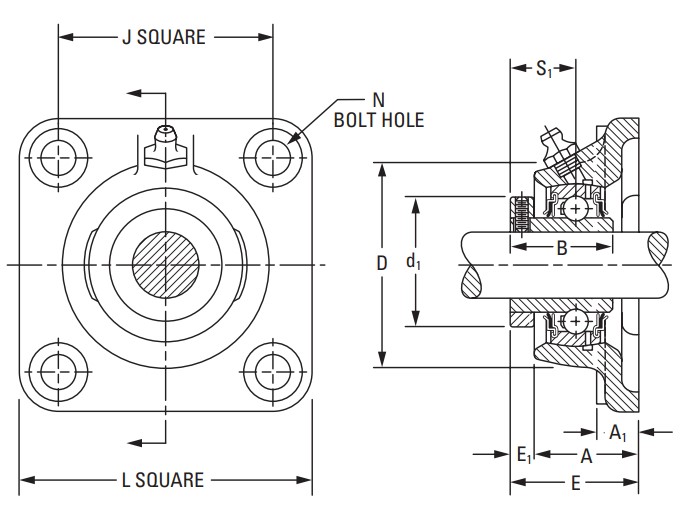 Подшипник Timken RCJC1 1/8