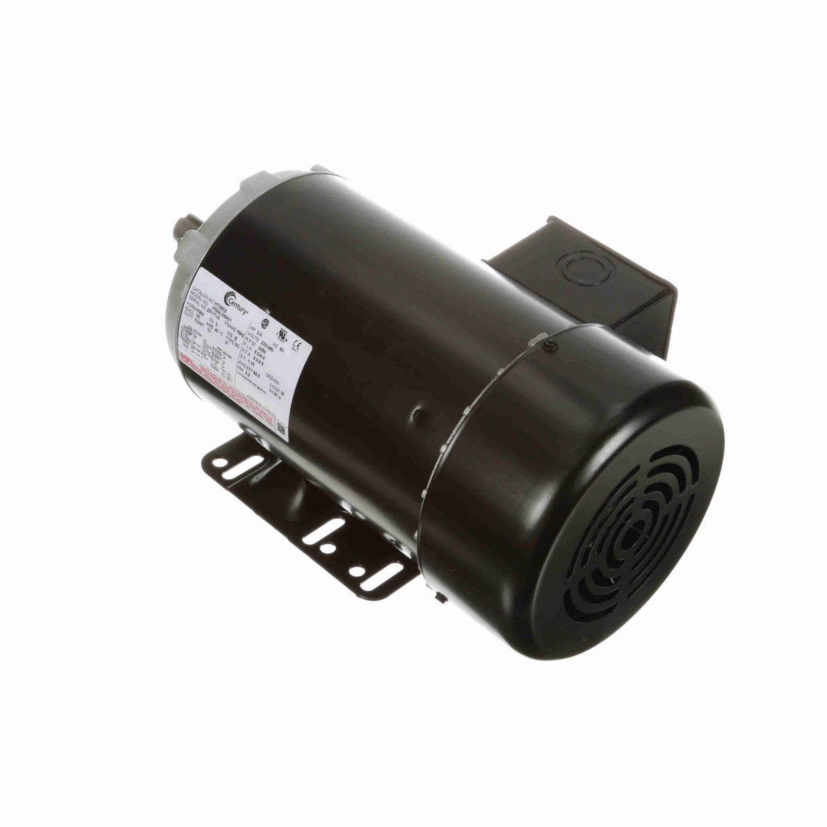 General Purpose Motor, 3.0 HP, 3 Ph, 60 Hz, 230/460 V, 3600 RPM, P56HZ Frame, TEFC - H738ES
